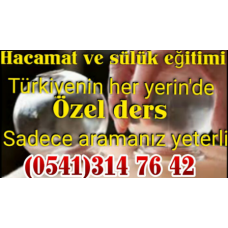 KONYA TUZLUKÇU HACAMAT KONYADA ÖZEL HACAMAT SÜLÜK KURSU ve EĞİTİMİ